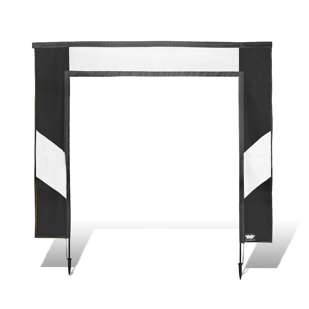 5 ft. Square FPV Racing Air Gate - White/Black