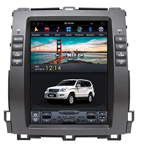 10.4 inch Hexacore Android 1280x800 Tesla Style Vertical Screen 4GB RAM 32GB ROM GPS Navigation for Lexus GX470 Car DVD Player