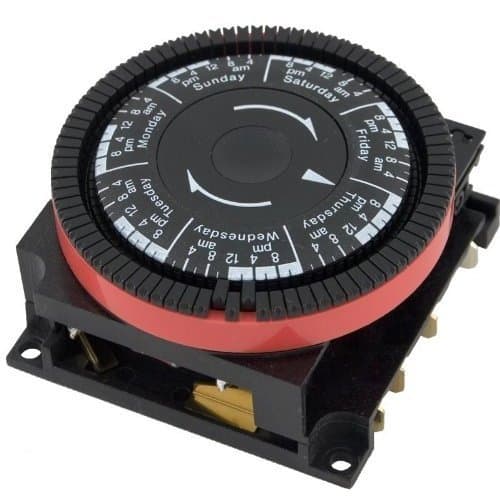 Time Clock: 120V - Spst - 60Hz - 7 Day