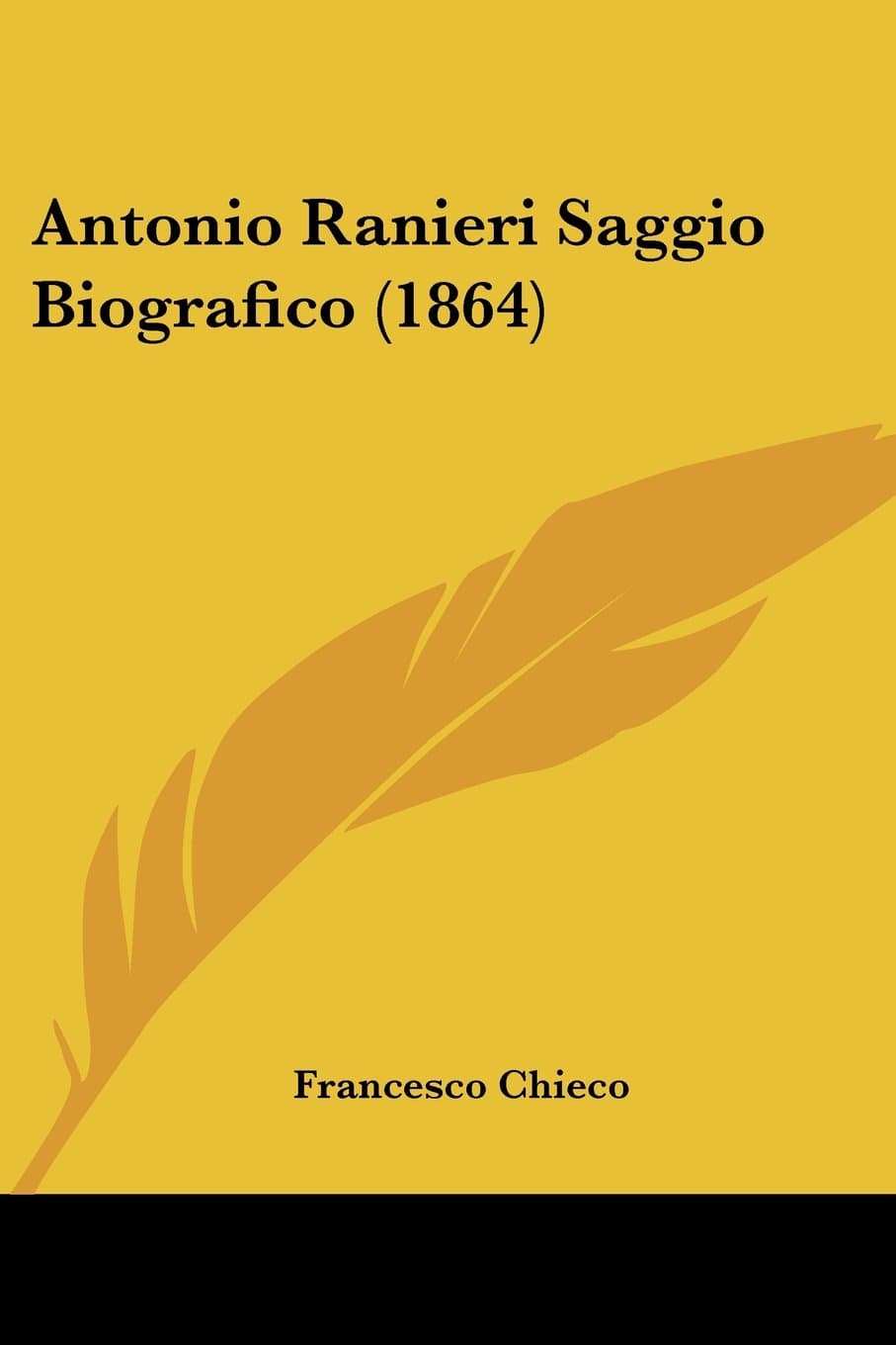 Antonio Ranieri Saggio Biografico