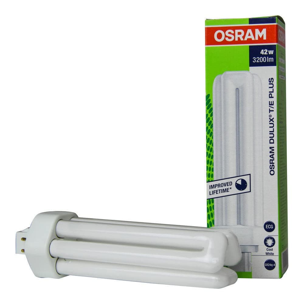 OSRAM DULUX T/E PLUS Compact Fluorescent Lamp (FHT42EX-W) Long Life Shape 42 Shape White [Single Item] DULUX T/E PLUS 42W/840