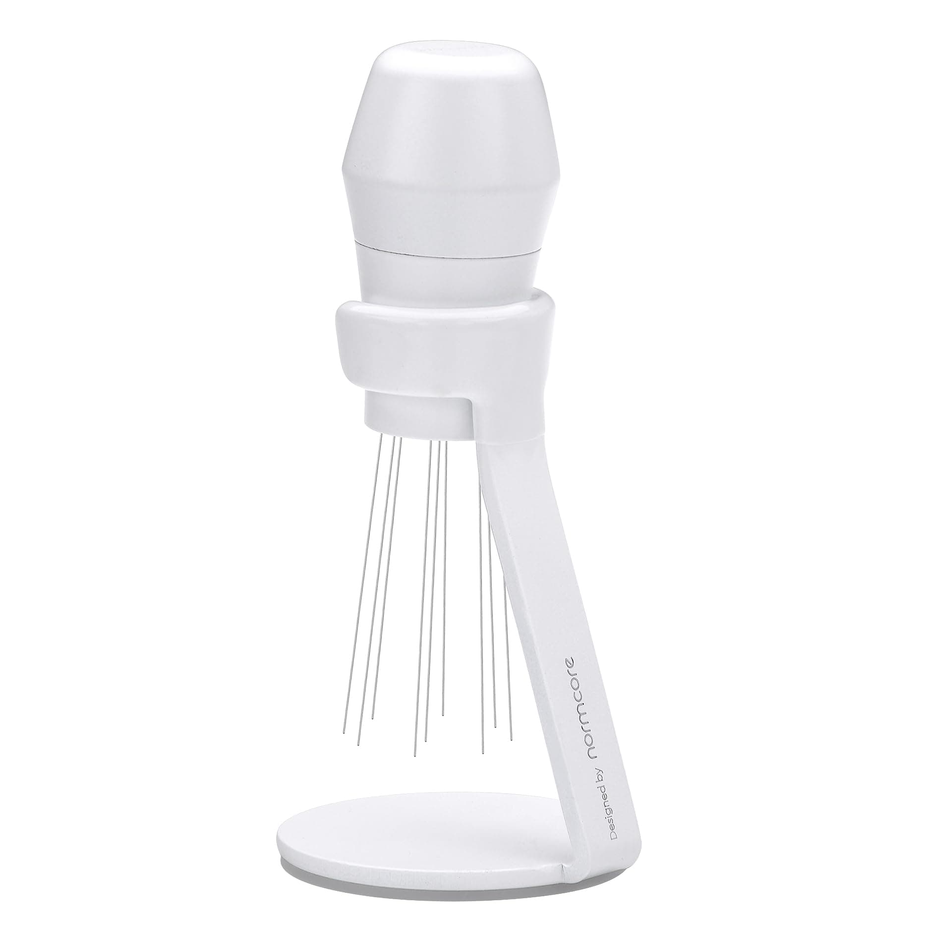 Normcore WDT Tool V3 - Espresso Distribution Tool with Stand - 9 Prong Needle Espresso Stirrer - 0.25mm / 0.3mm Thickness Customized Needles - Built-in Magnetic Handle with Stand - Non-Stick Coating