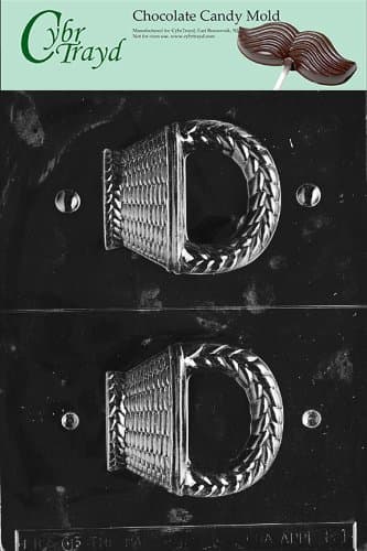 Basket With Handle Chocolate Candy Mold