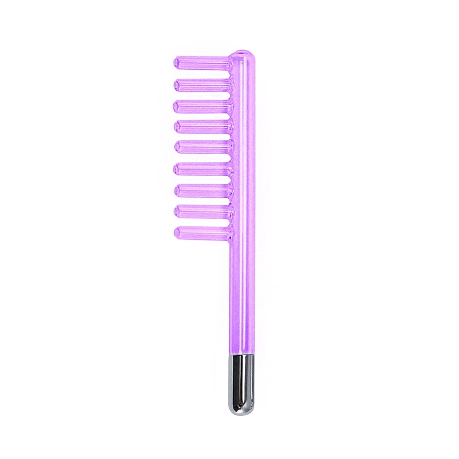 Portable High Frequency Device Red High Frequency Wand Electrode Beauty Separates ETJX006PC (Purple Comb)