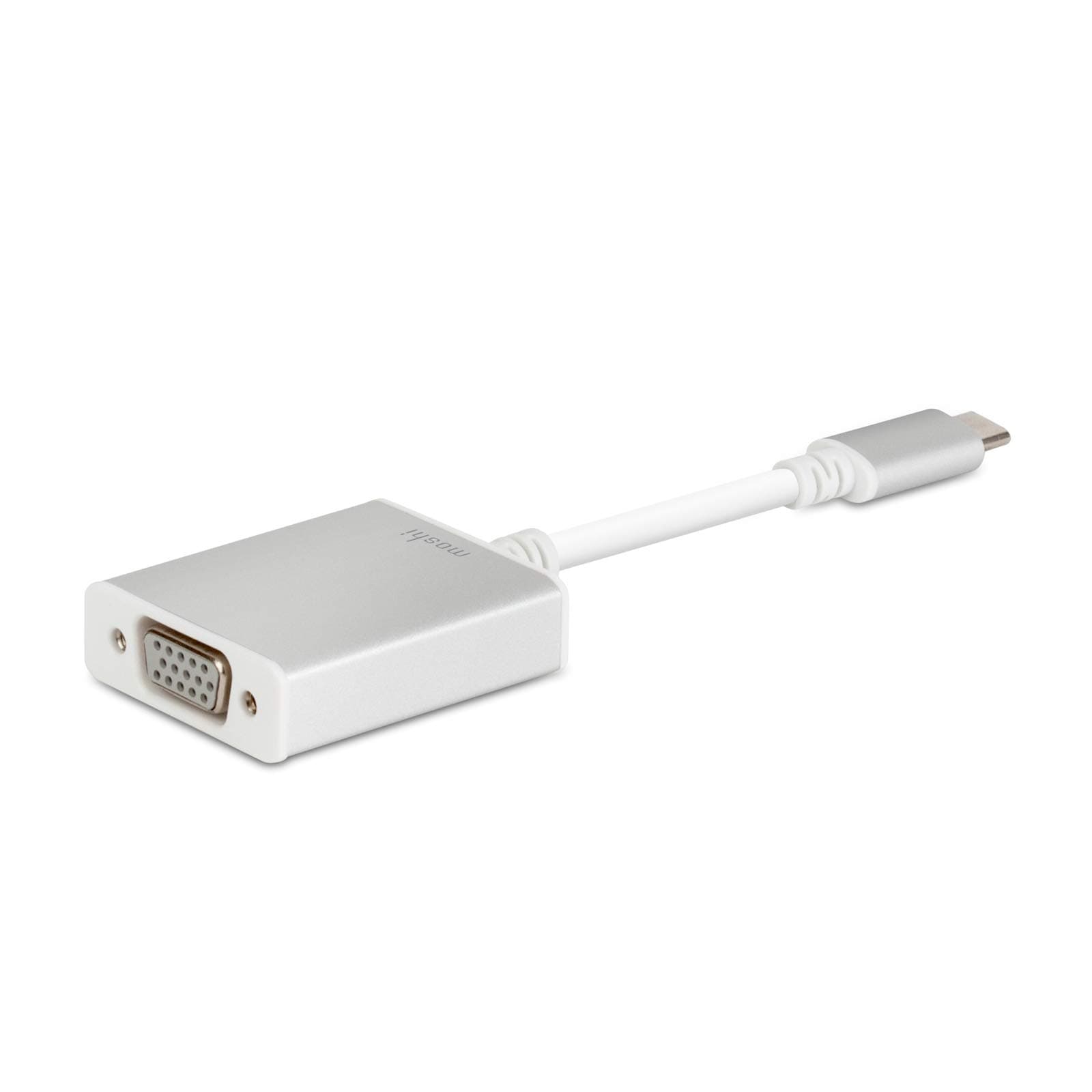 MoshiUSB Type Type-C to VGA Adapter, White, 99MO084201