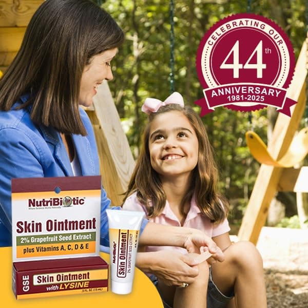 Skin Ointment, 2% Grapefruit Seed Extract with Lysine, .5 fl oz (15 ml)