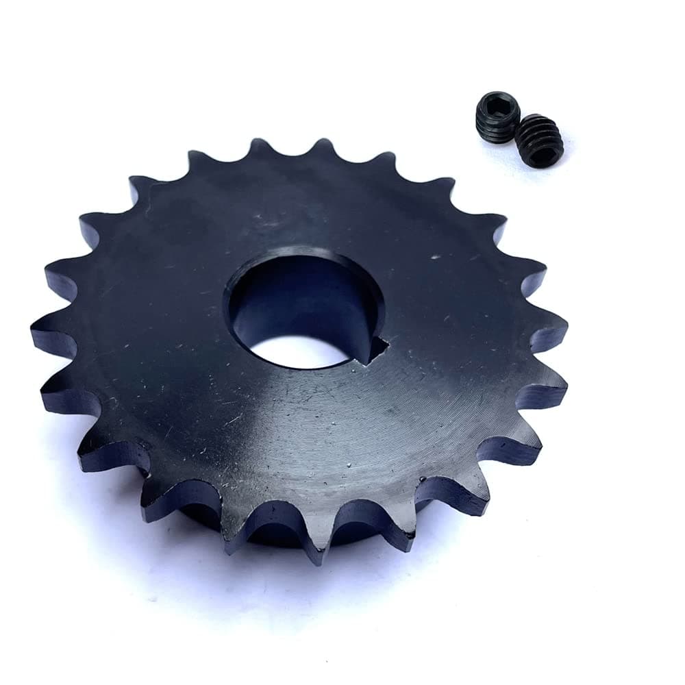 #40 Roller Chain Sprocket B Type 1" Bore Rust Prevention Hardened 21 Tooth
