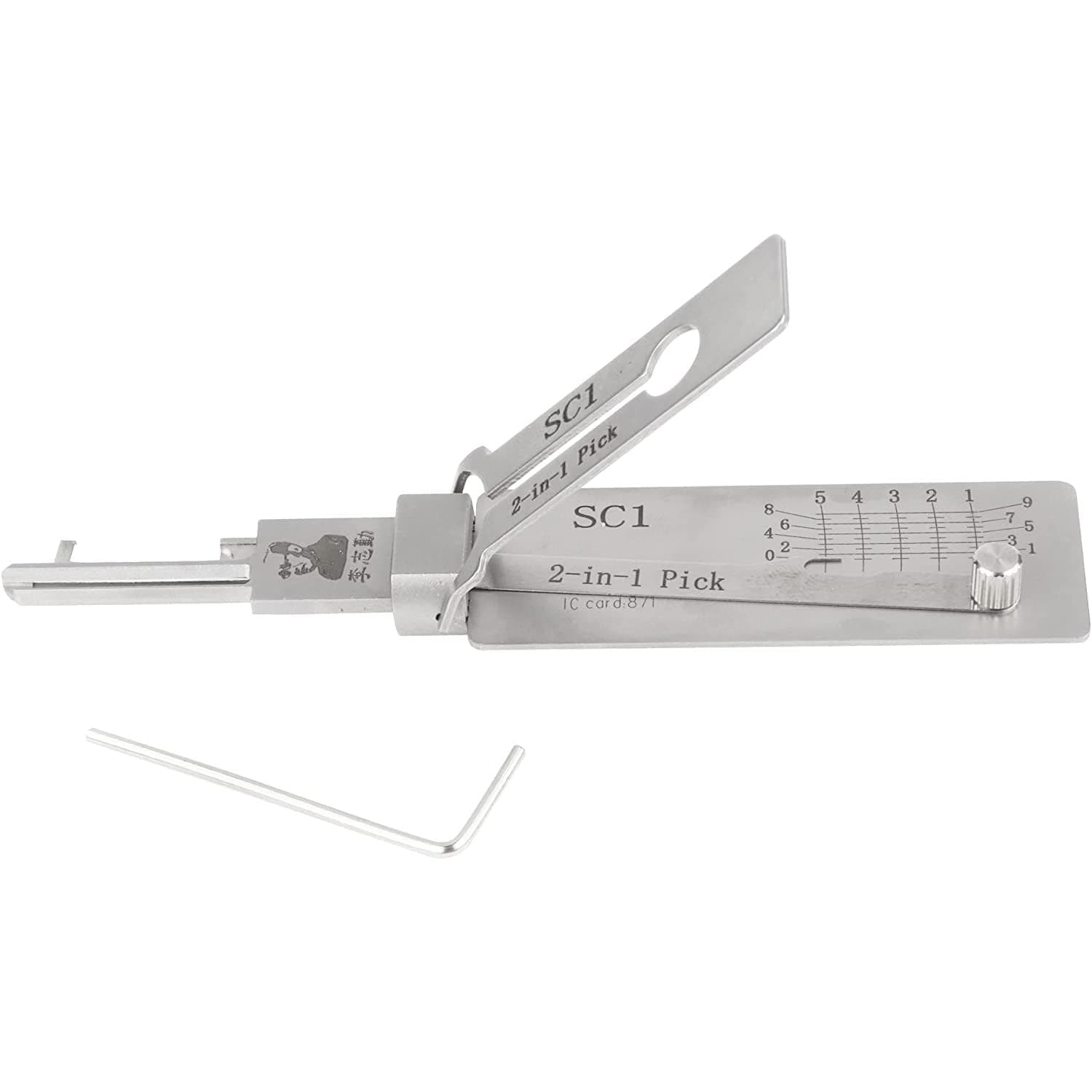 GenericSC1 Pick Tools Hand Tool for Civilian Use Pick & Hook Set 2 In 1 Precision Maintenance Repair Tool