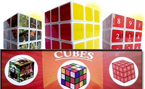 Sudoku-Cube, Magic-Cube & Animal Magicube - 3 Speed Brain Teasers - puzzle games for Adults & IQ games puzzles for Kids - Helps you prevent dementia & Stress! Included 120 Sudoku puzzles ebook