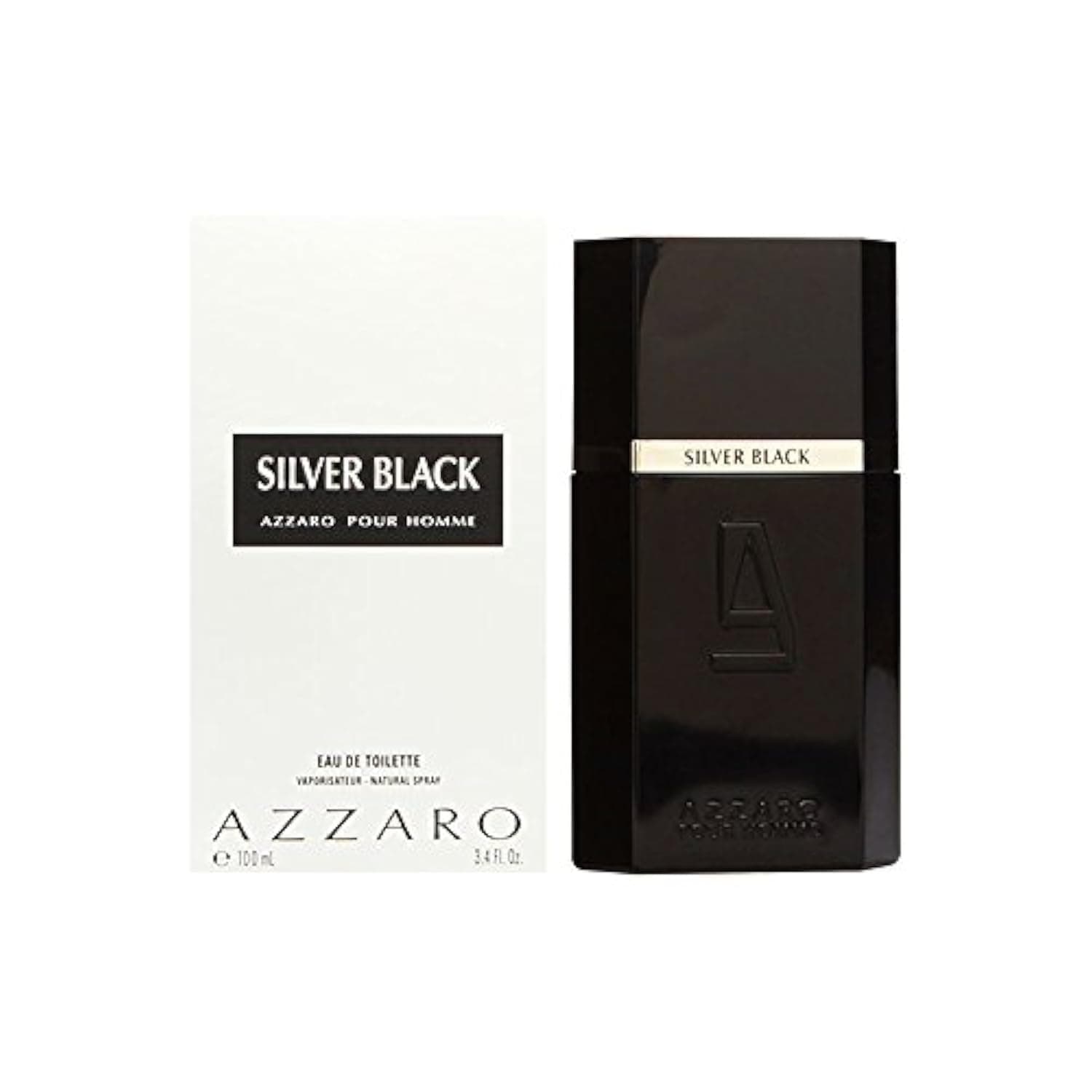 Silver Black - Perfume For Men, 100 ML - Edt Spray