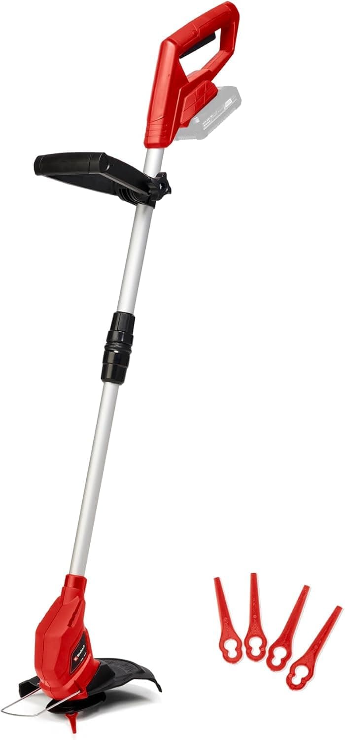 Power X-Change 18/24 Cordless Strimmer With Battery And Charger - 18V Lightweight Battery Grass Trimmer With 20 x Blades, 24cm Cutting Width - GC-CT 18/24 Li Garden Lawn Trimmer