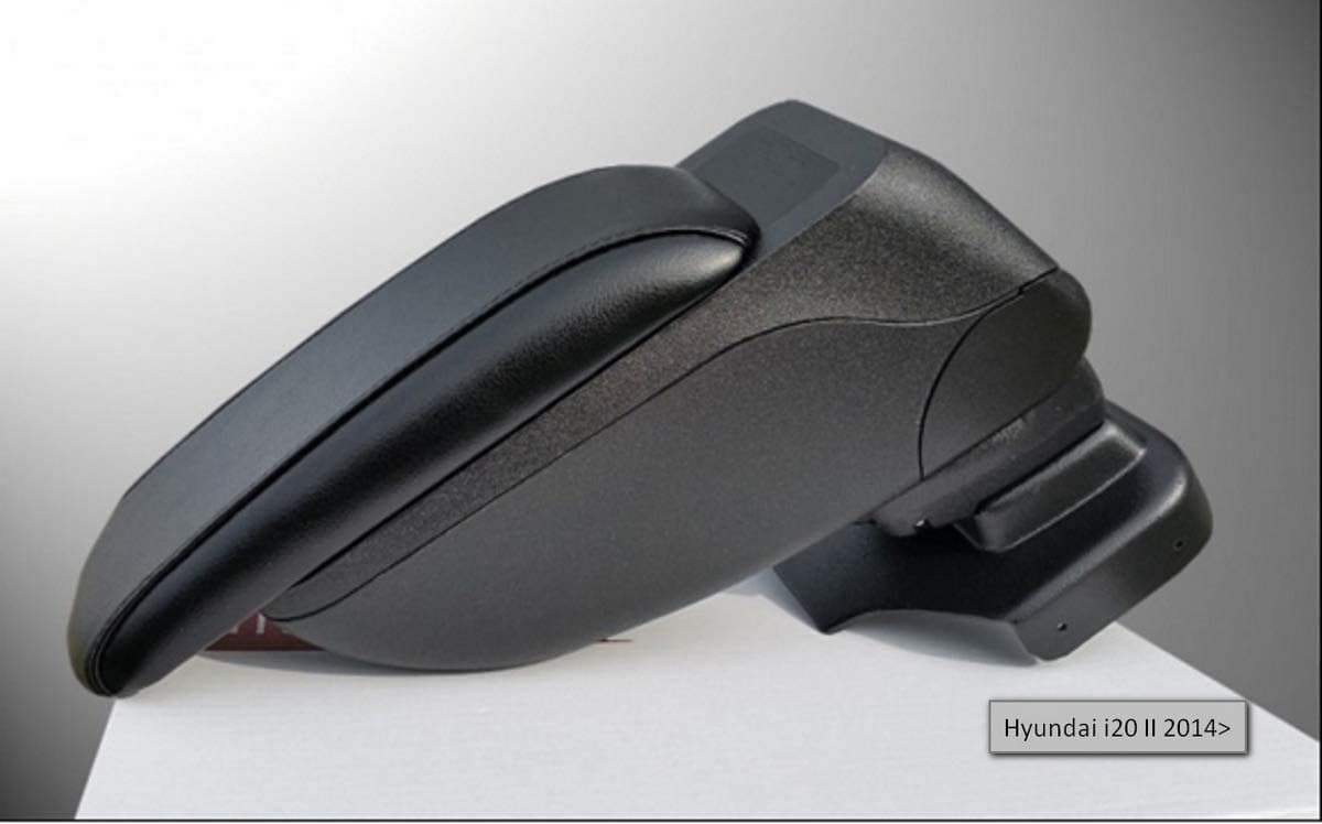 Armrest Car Center Console Storage Box Black Centre Arm Rest Suitable for Hyundai i20 II 2015-2019 GB/IB