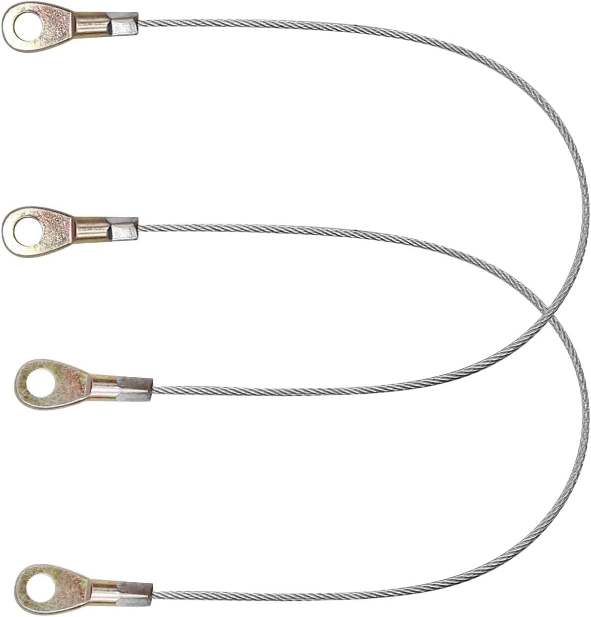 Tailgate Cable Hook Replacement for Kawasaki Mule 600 610 XC 610XC Replace# 53045-0006 (2PCS)