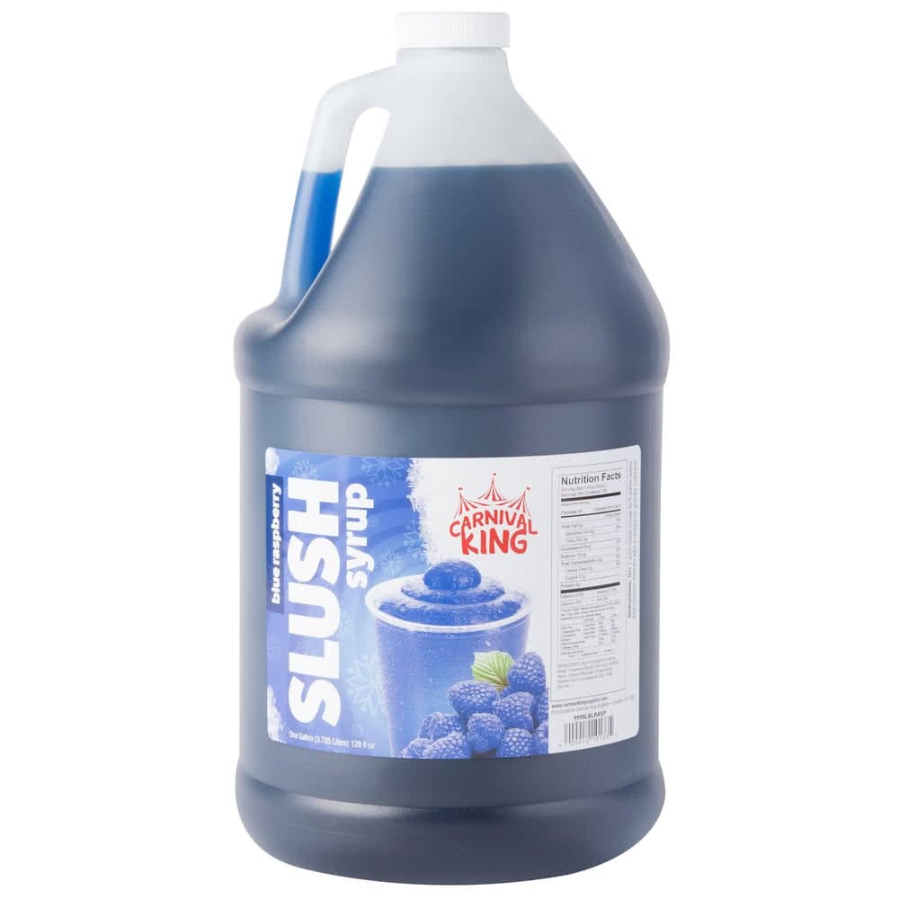 TableTop King 1 Gallon Sleazy Blue Raspberry Syrup_Ab