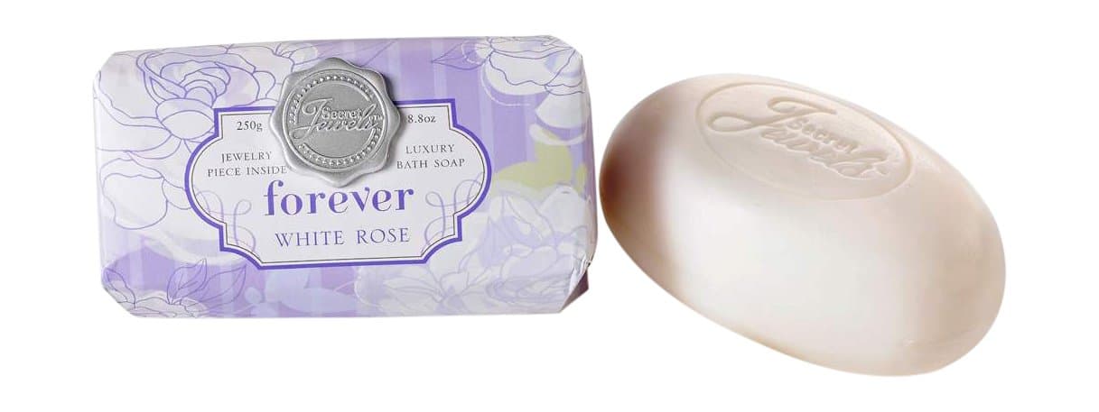 White Rose Scented Forever Luxury Bath Soap