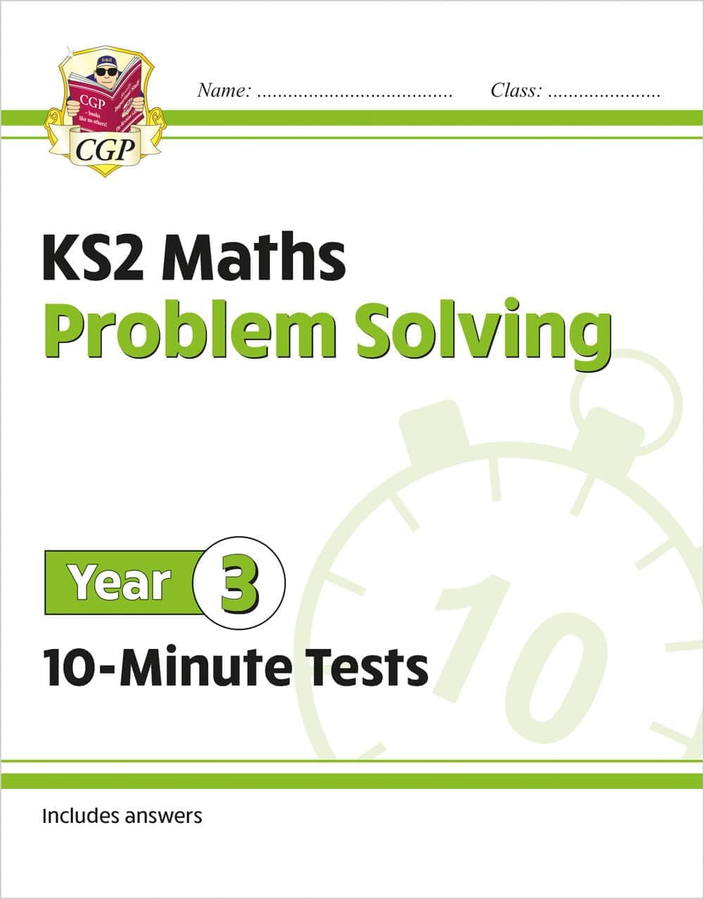 KS2 Maths 10-Minute Tests: Problem Solving - Year 3