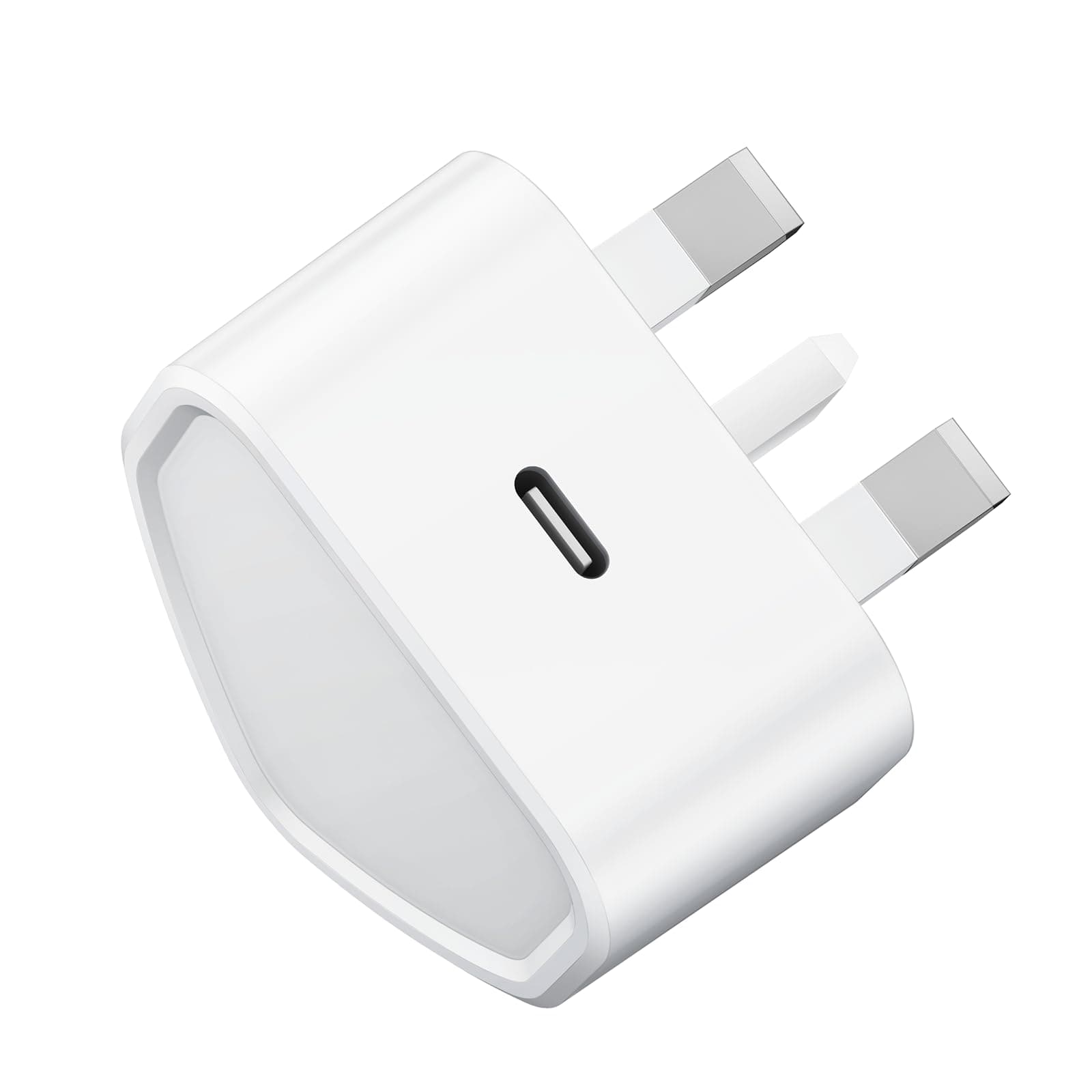 USB C Plug, 25W Fast Charger Plug UK Charging Plug for iPhone 17 16 15 14 13 12 11 Pro Max Plus, iPad, Samsung Galaxy, USBC Plug Fast Charge USB C Power Adapter PD 3.0 Quick Wall Plug Type C Head