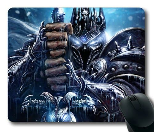 Wrath of the Lich King Mouse Pad, Customized Rectangle Mousepad Diy By Bestsellcase