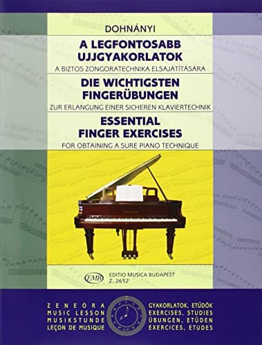Essential Finger Exercises: Piano