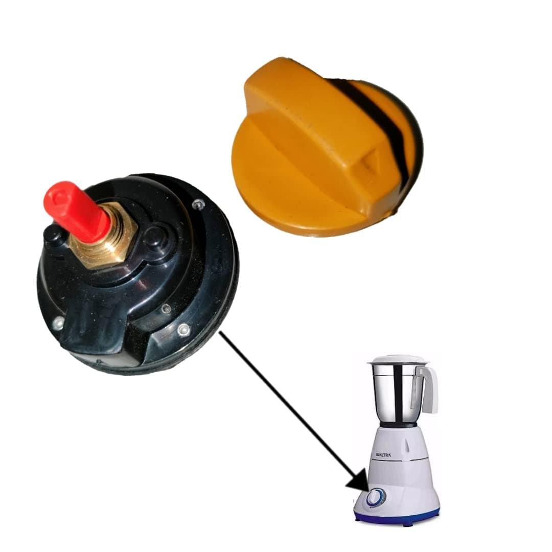 Mixer Grinder Speed Control Switch With Knob, Rotary Switch For 550-1000watt Mixer Grinders