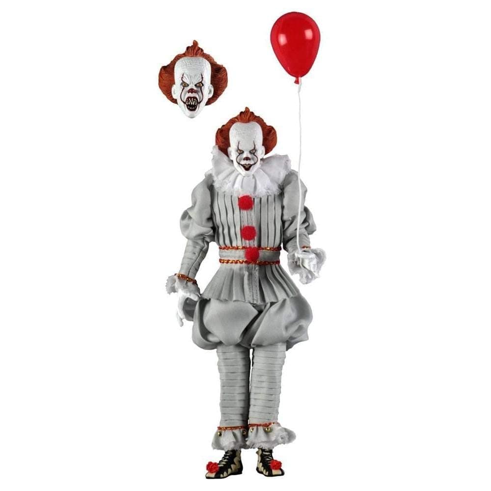 2017 IT: Pennywise - 8" Clothed Scale Action Figure