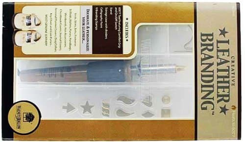 Creative Leather Branding Kit by Walnut Hollow