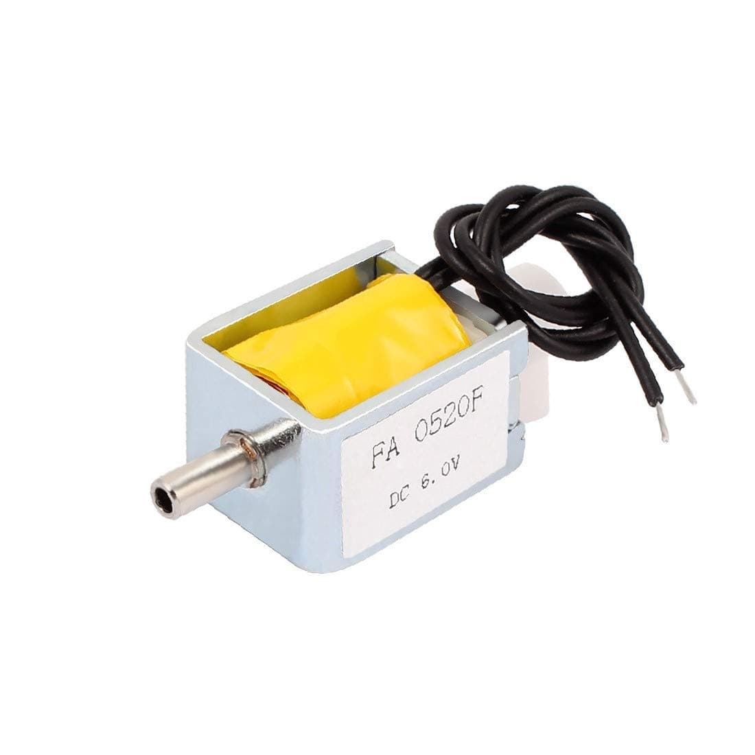 X-DREE DC 6V NO Micro Electrical Straight-through Air Pressure Relief Solenoid Valve Cast Iron FA0520F(DC 6V NO Micro elettrovalvola a solenoide per elettrovalvola a decompressione pneumatica in ghisa