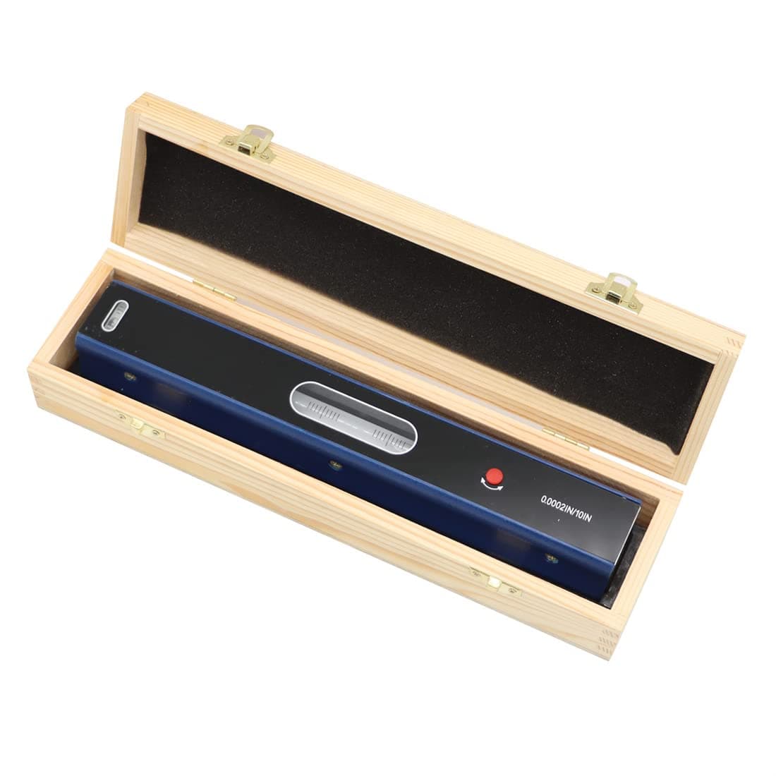 12 Inch Master Precision Level with Box Accuracy 0.0002"/10" for Checking the Straightness Parallelism The Surface of Machine Tools Equipment