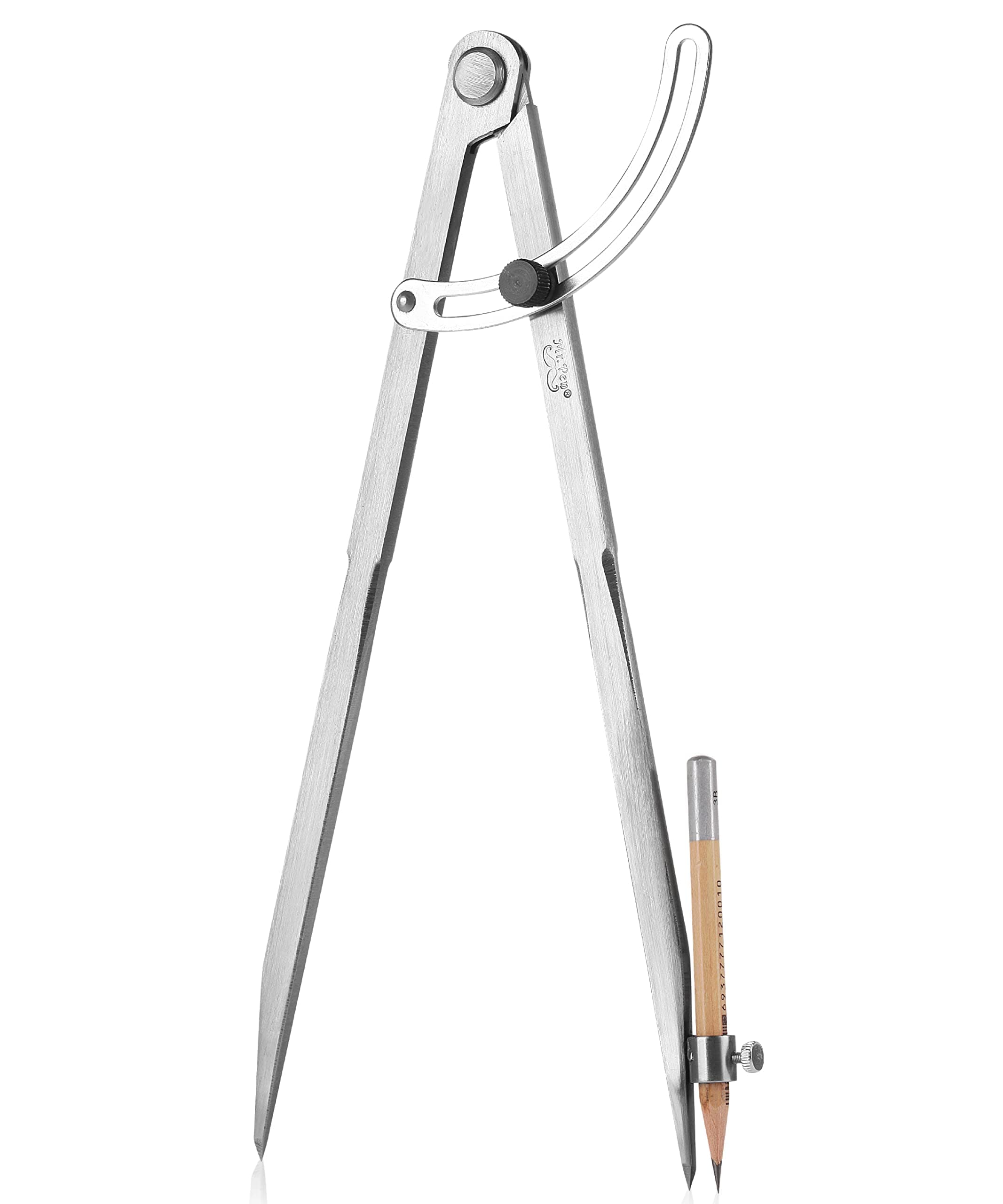 Mr. Pen- Professional Compass for Woodworking, 8 Inch Compass with Wing