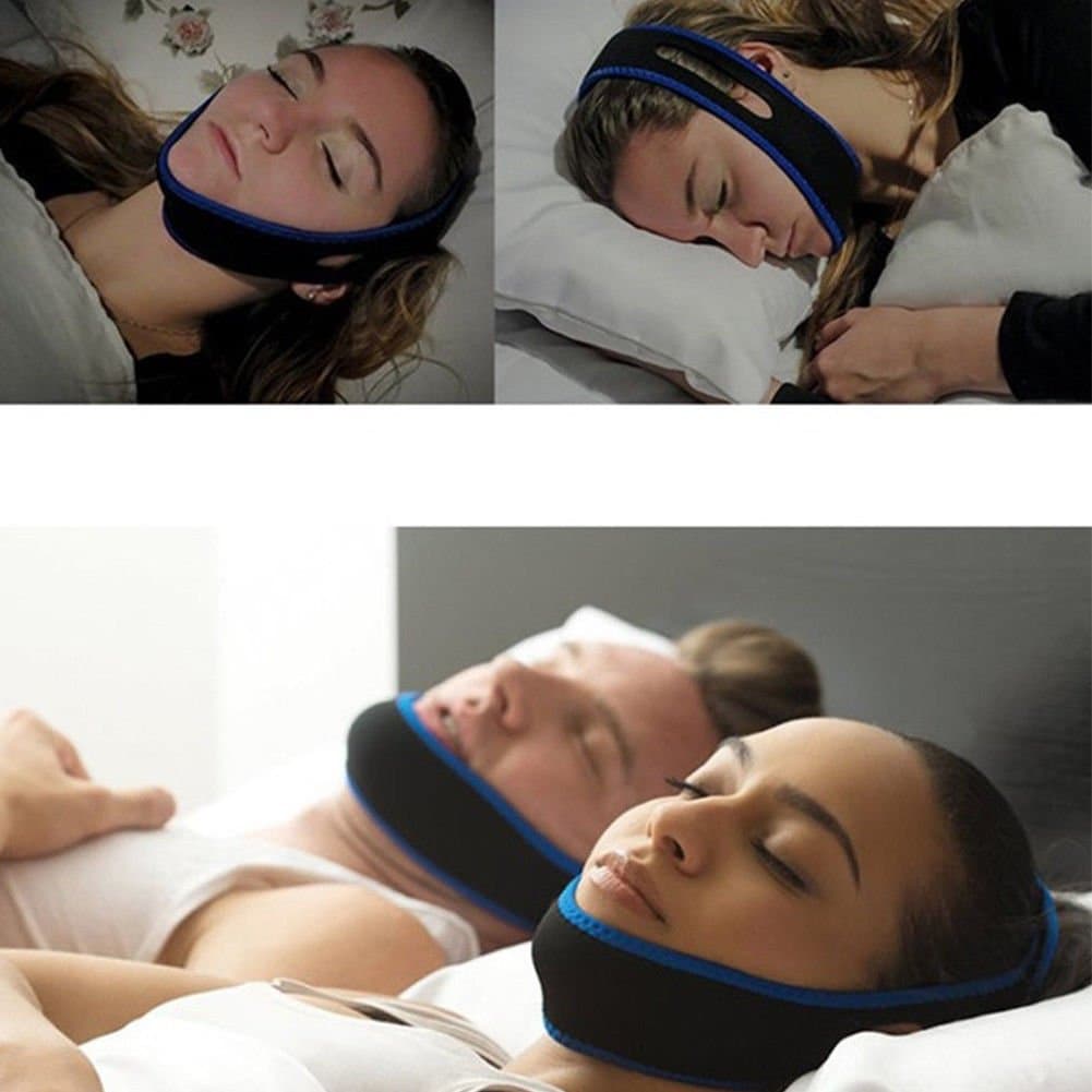 AVB Anti Snore Chin Strap (Blue)