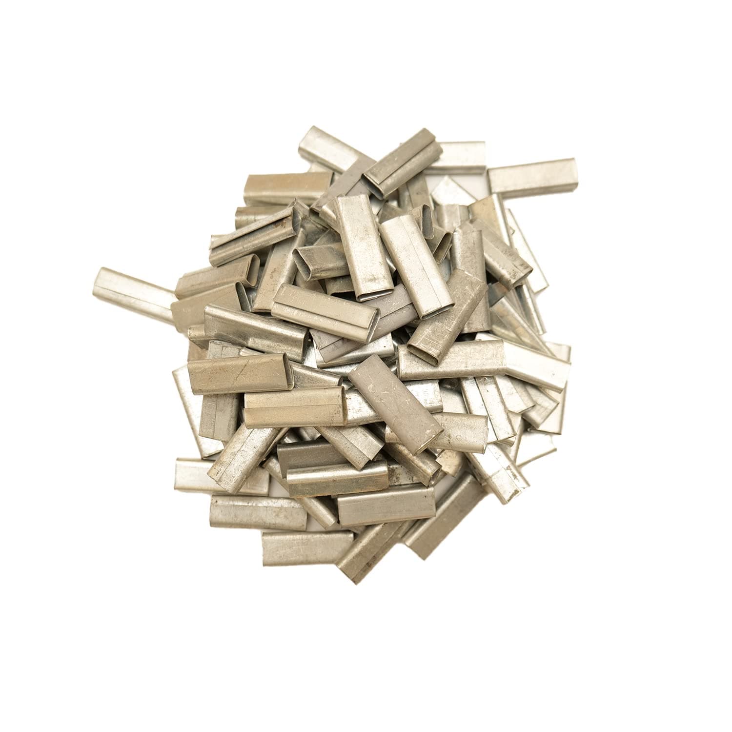 Efficacy Box Strapping Galvanized Aluminum Closed (PushType) Seal/Clip, Outer Box Packing Size 12mm (1 kg)