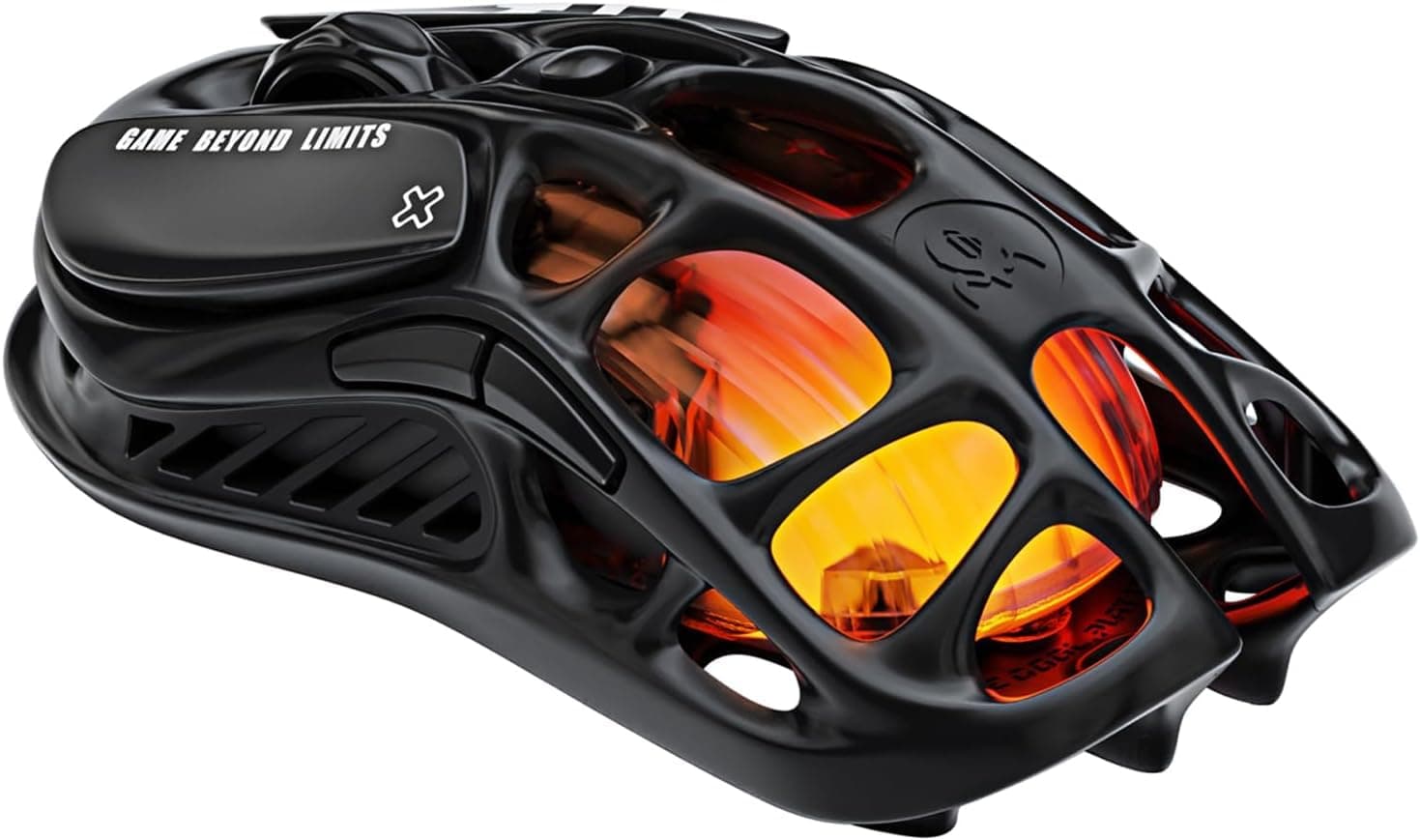 Mercury M2 Gaming Mouse - MMO Computer Gaming Mouse with 26,000 dpi Optical Sensor - 78g Lightweight Hollow Design - 5 Programmable Buttons - 5 RGB Modes - Stealth Black