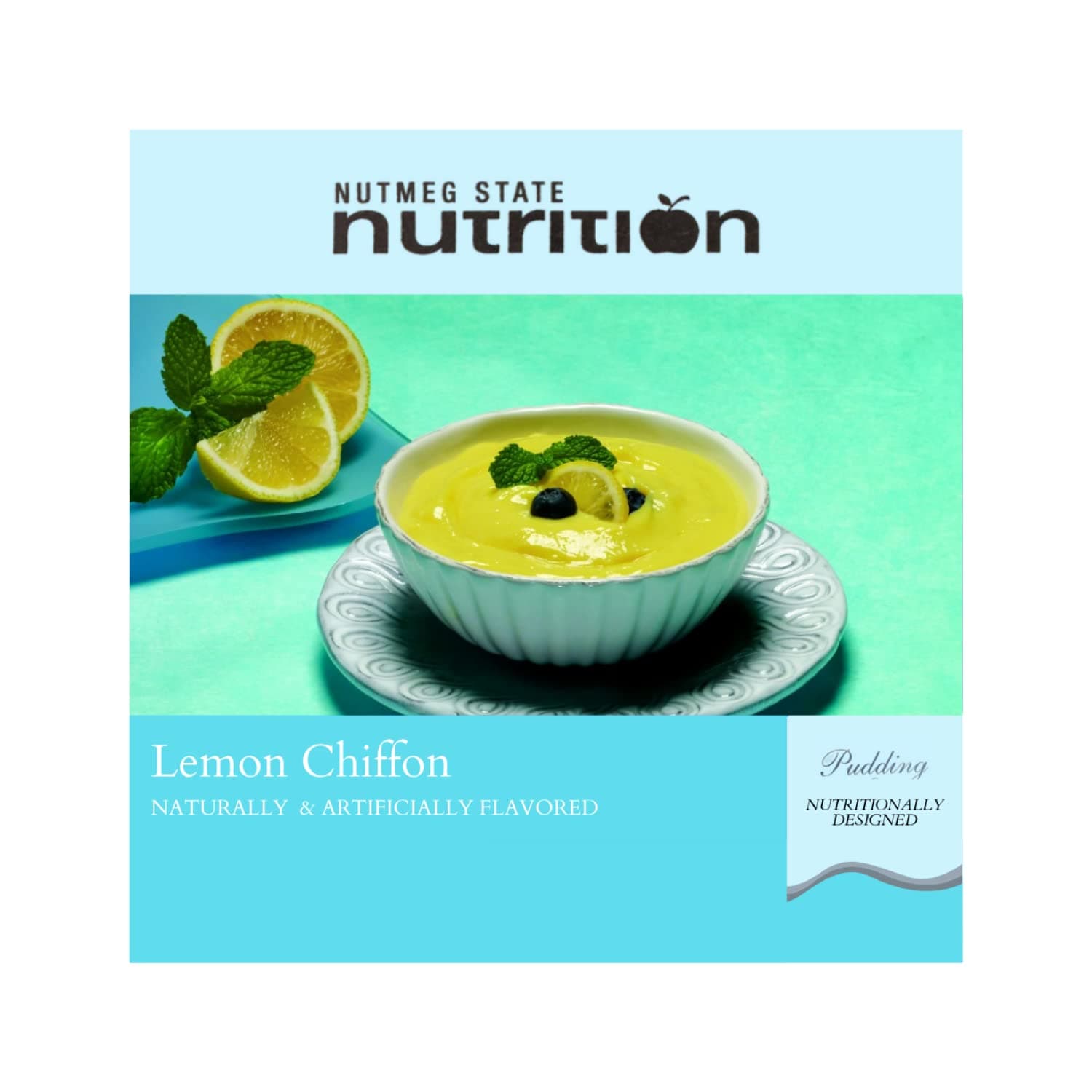 High Protein Snack and Meal Replacement Pudding/Diet Pudding - Lemon Chiffon (7ct) - Trans Fat Free, Aspartame Free, Kosher, Gelatin Free