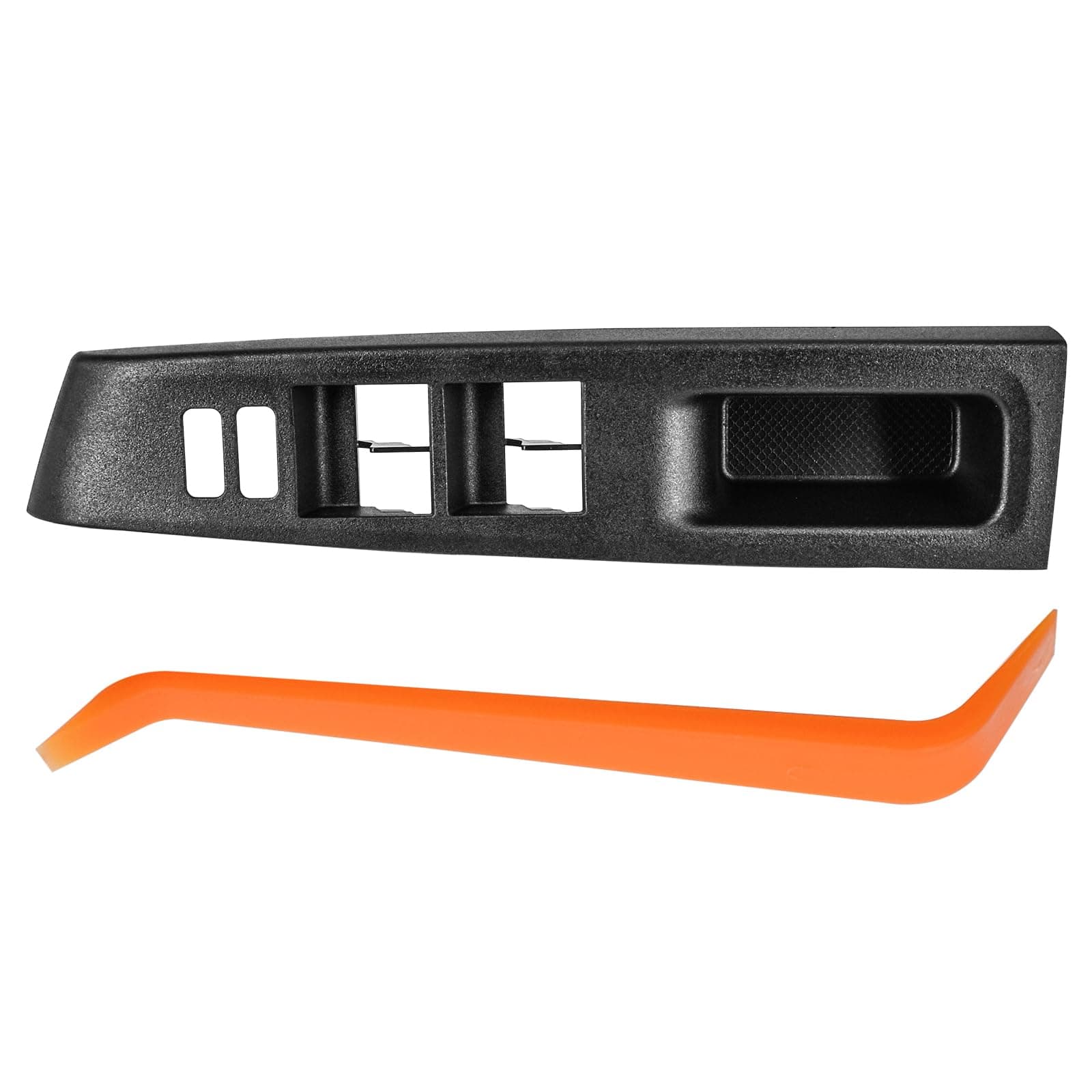 Car Door Window Switch Bezel Trim, Driver Left Side Compatible with Toyota Yaris L LE SE 4 Doors Sedan 2012 2013 2014 Replaces 74232-52550-C0, Window Control Panel Cover (Driver's Side)