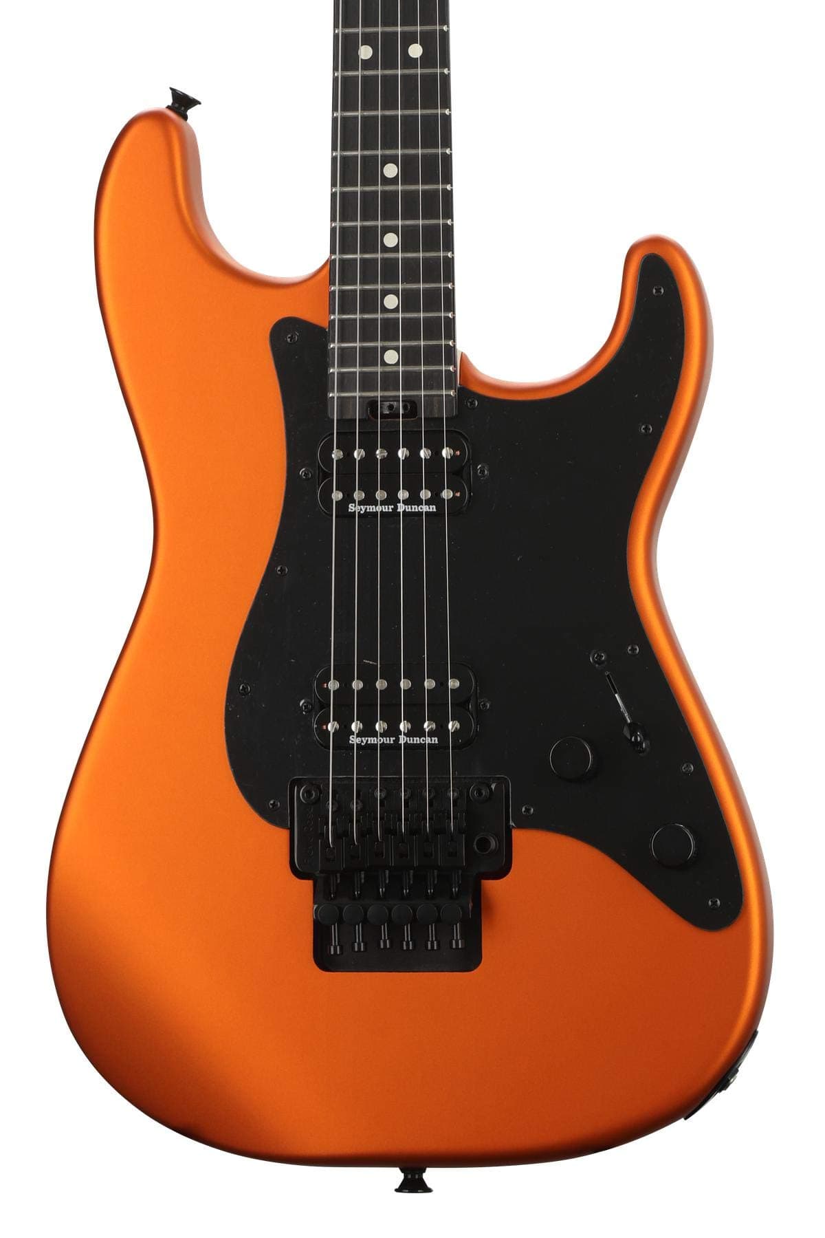 Charvel Pro-Mod So-Cal Style 1 HH FR E Electric Guitar - Satin Orange Blaze