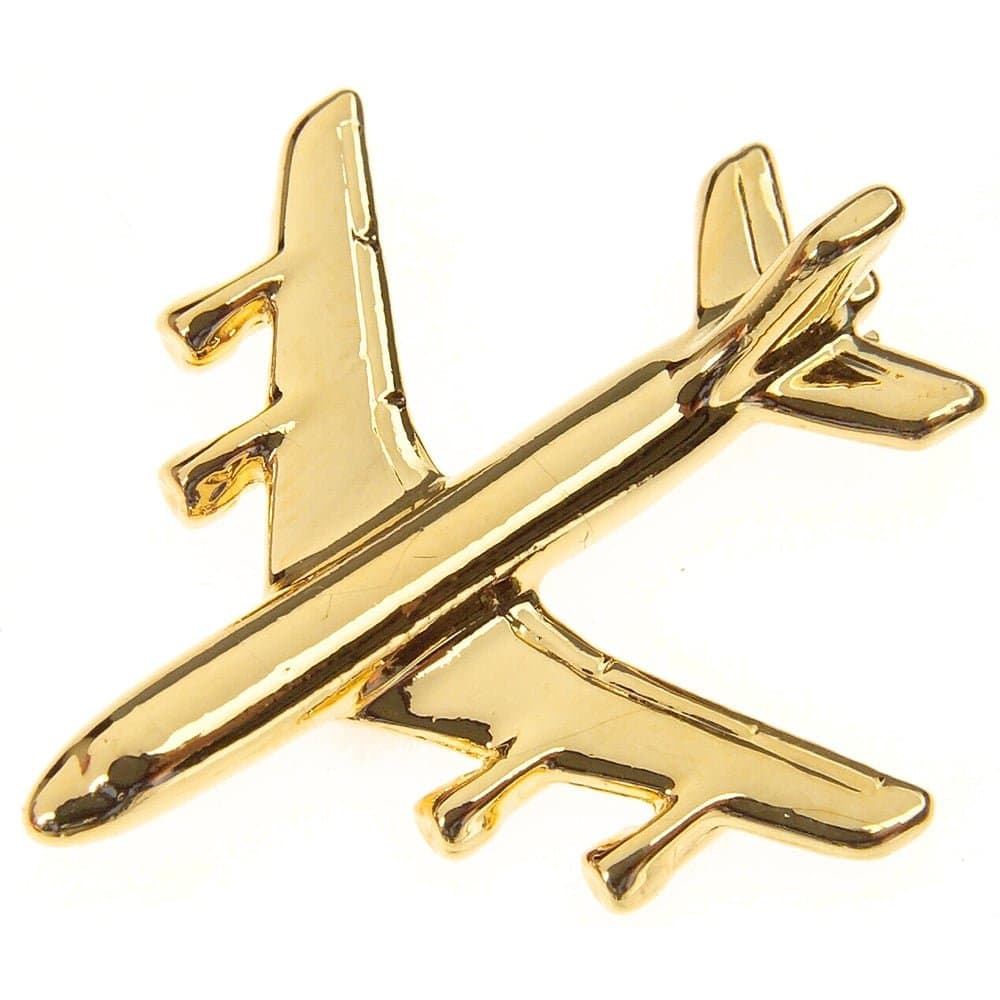 Clivedon Boeing 707 Boxed Pin - Gold