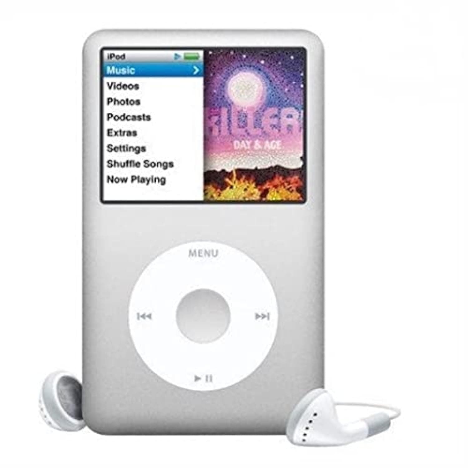 M-Player iPod Classic 1TB Silver Compatible Appleipod Upgraded Packaged in White Box