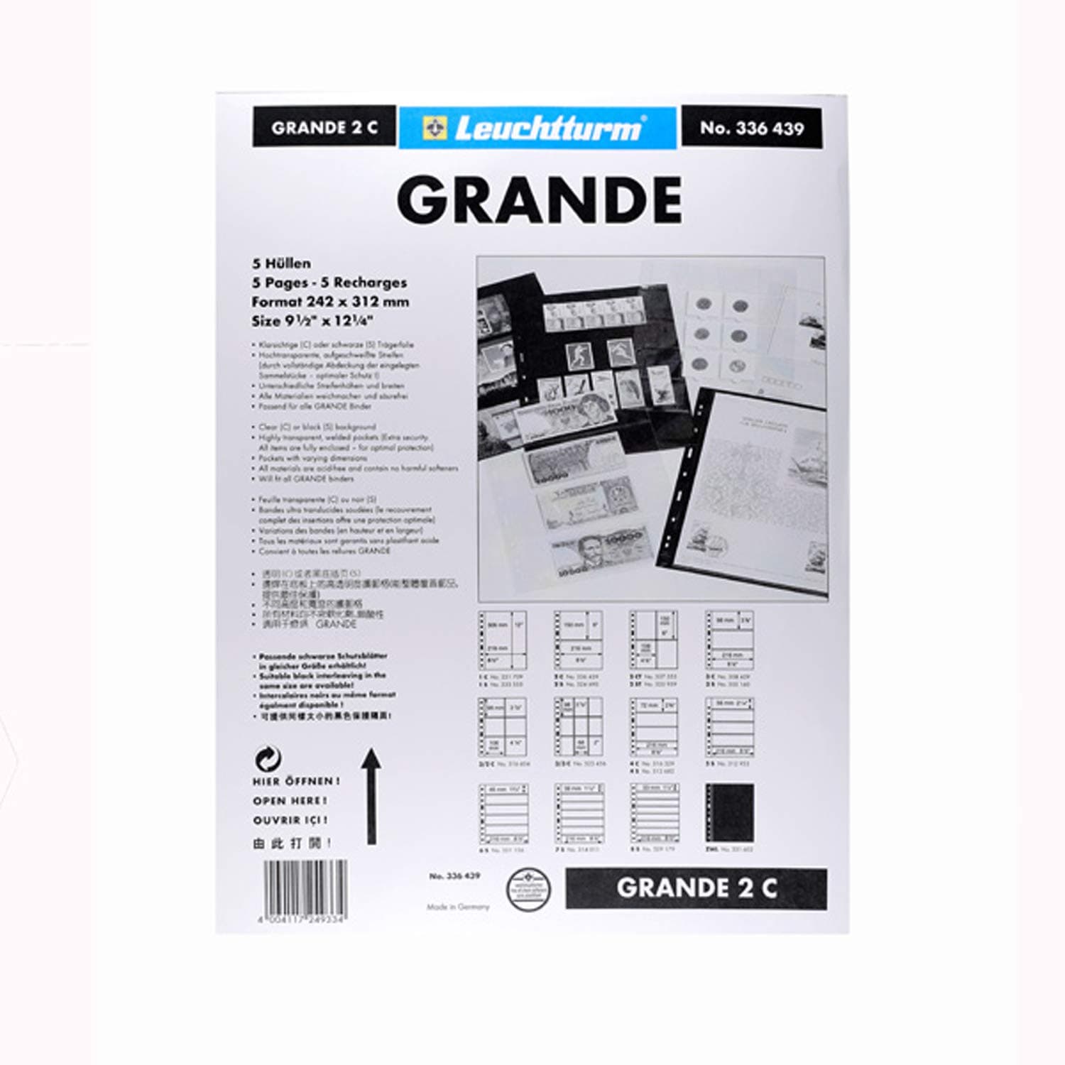 Lighthouse Grande 2C Graded Currency Page