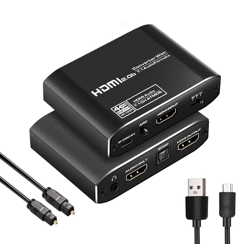 HDMI 2.0b Converter with 7.1 Audio Format