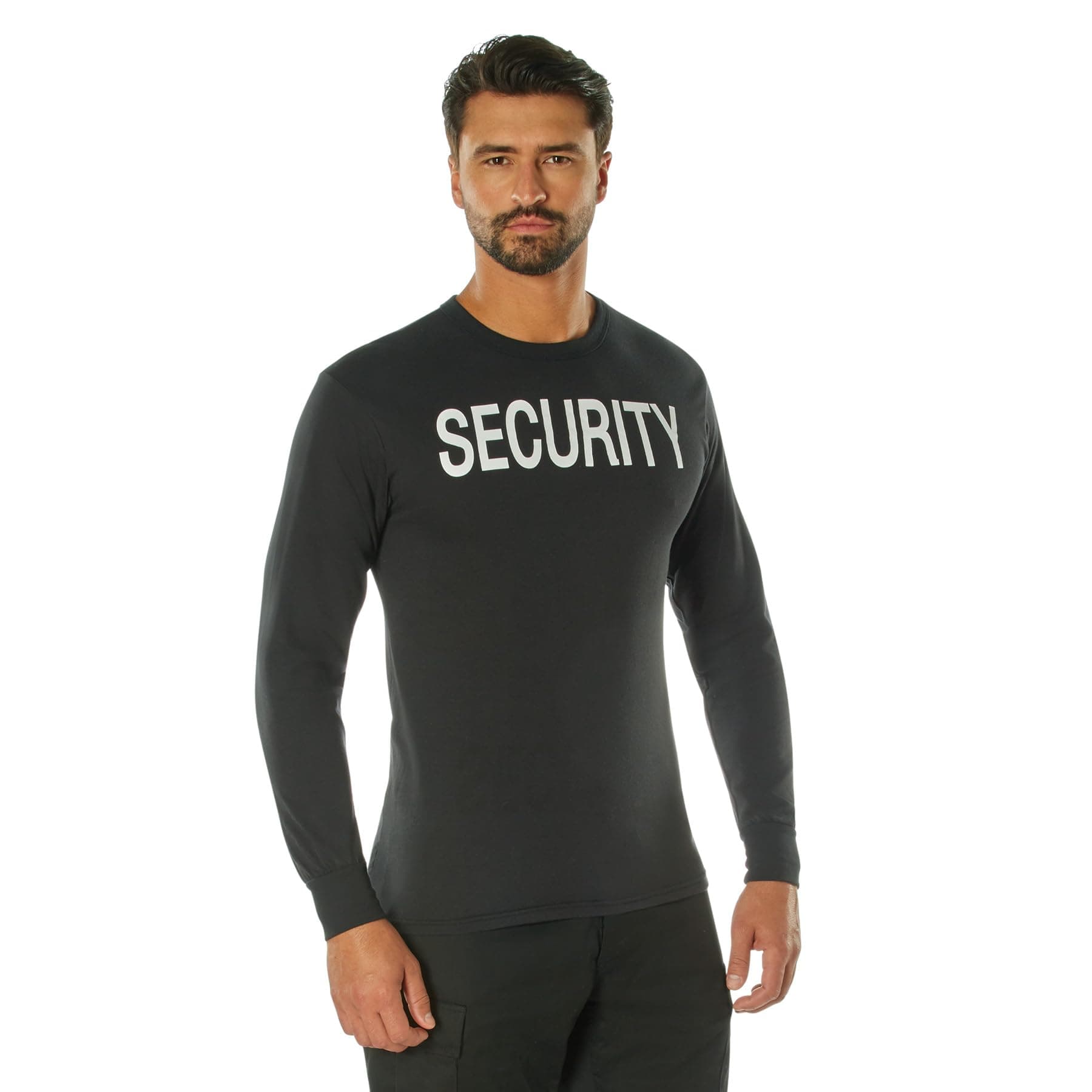ROTHCO2-Sided Long Sleeve Security T-Shirt