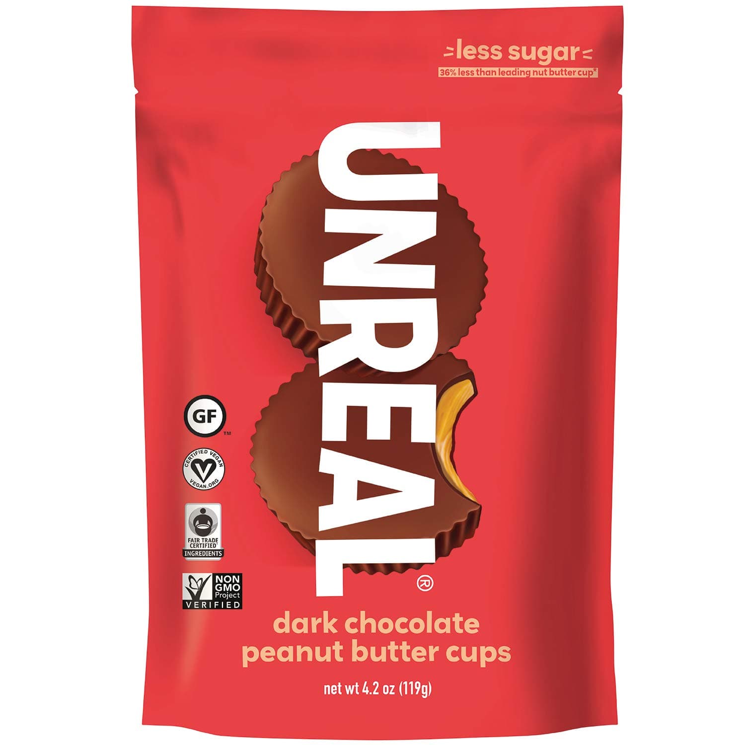 Dark Chocolate Peanut Butter Cups - 4 oz.