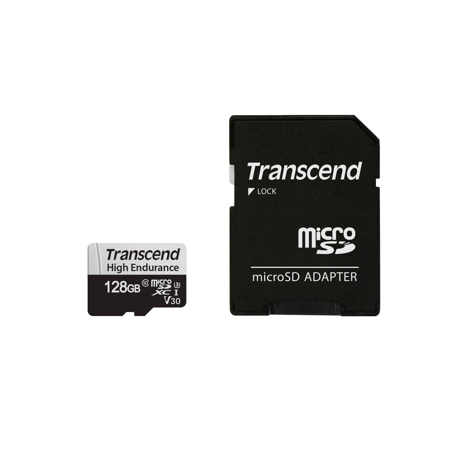USD350V 128GB U1 microSDXC Class 10 Micro SD Memory Card up to 95/45 MB/s (TS128GUSD350V)