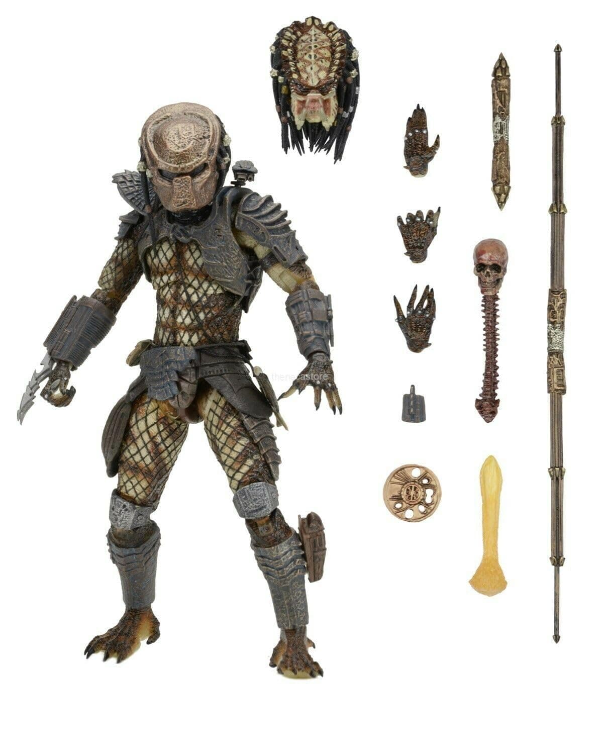 Predator Ultimate City Hunter Action Figure, 2-7"