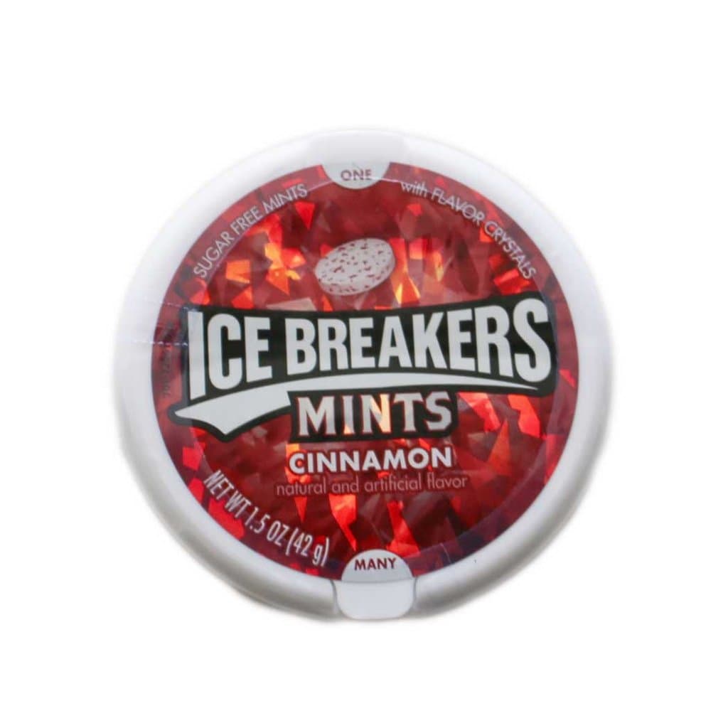 Ice Breakers SugarFree Mints Cinnamon, 42g