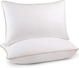 HIMOON Bed Pillows for Sleeping Queen Size Set of 2,Comfortable Hotel Cooling Pillows 2 Pack, Soft & Support