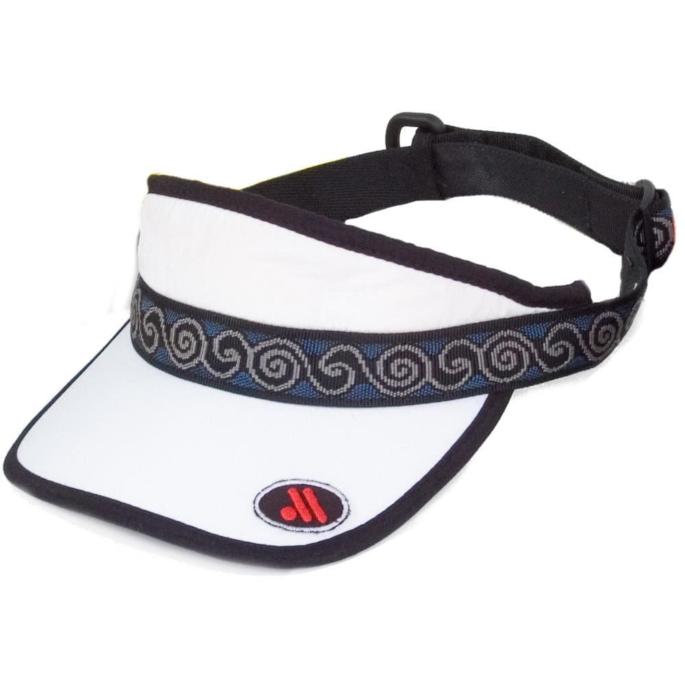 Mental Sol Tech Visor Outdoor SolarWeave Nylon Strap Visor White