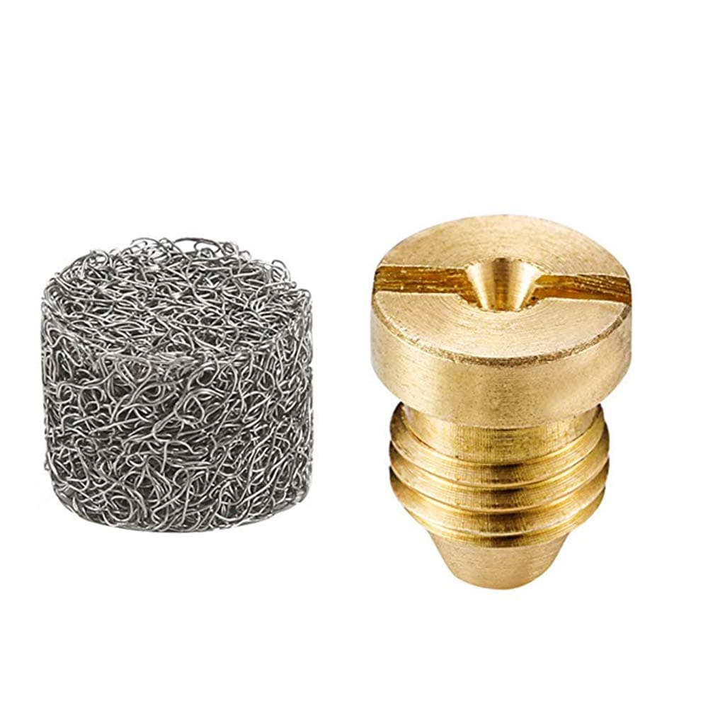 Foam Cannon Orifice Nozzle Tips and Foam Maker, Universal Replacement Foam Generator Nozzles Mesh Filter for Snow Foam Lance (1.1mm, 3000 PSI)