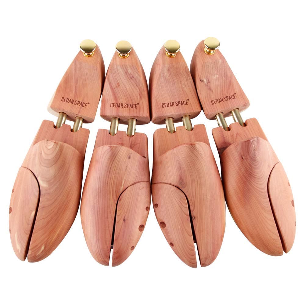 Cedar Shoe Tree for Men - 4 Packs