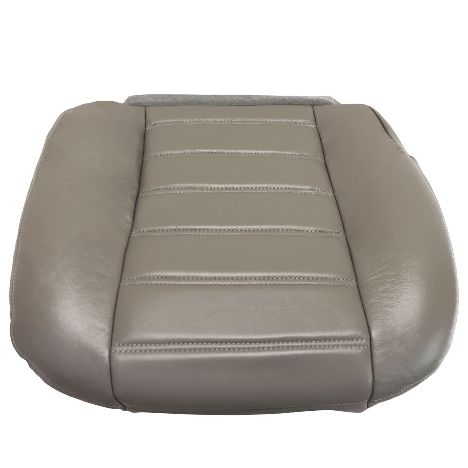 2003 to 2007 for Hummer H2 Passenger Side Bottom Replacement Vinyl Seat Cover Gray