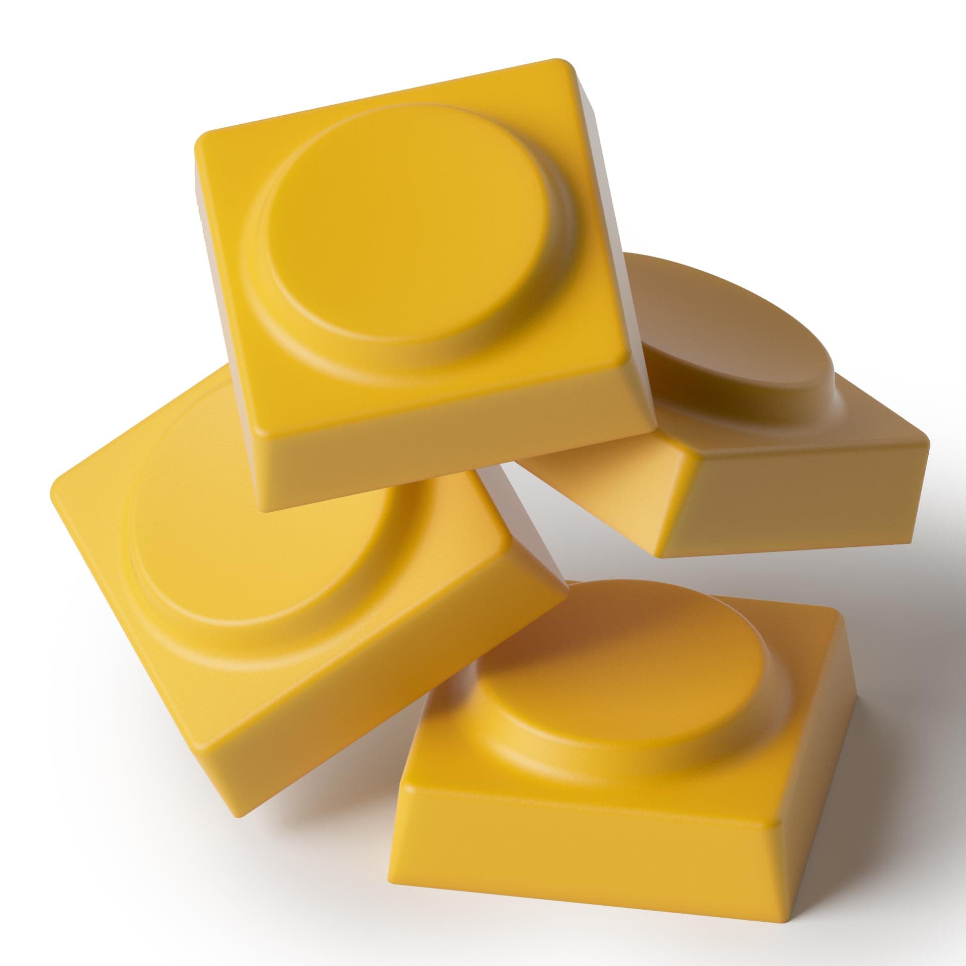 KEEBMONKEY DOYS Keycap Set DOY Mechanical Keyboard Keycap Compatible with MX Box Switch (Yellow - A Kit, 32PCS)